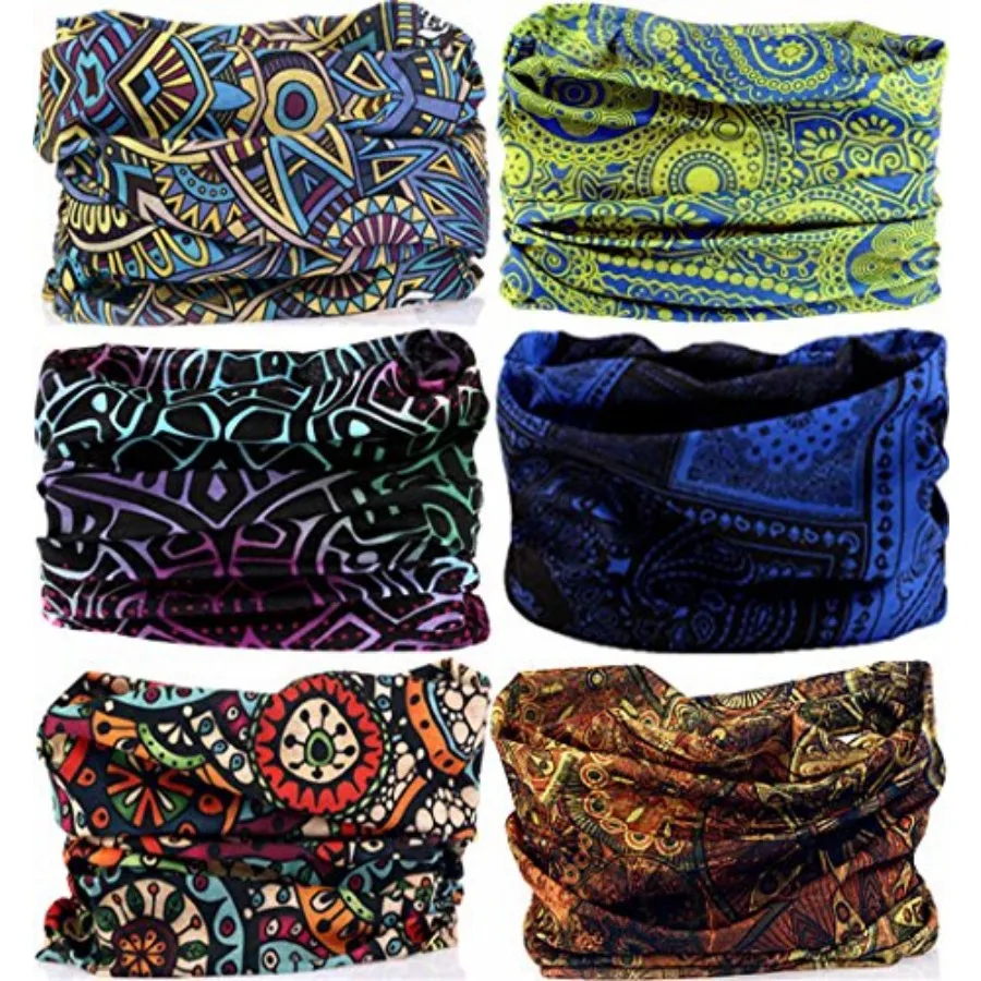 Headband Neck Gaiter Head Wrap Headwear Face Mask Magic Scarf Bandana for Men and Women
Headband Neck Gaiter Head Wrap Headwear Face Mask Magic Scarf Bandana for Men and Women