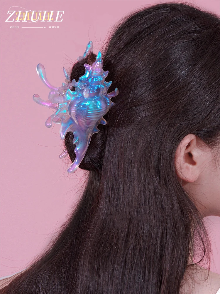 ZHUHE The Retro Style Conch Hairpin Is A Perfect Jewelry Accessory For Women And A Party Gift For Their Girlfriends
ZHUHE The Retro Style Conch Hairpin Is A Perfect Jewelry Accessory For Women And A Party Gift For Their Girlfriends