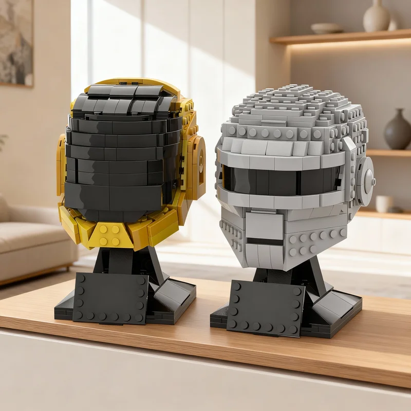 Коллекционная модель-конструктор Daft Punk Helmet (826 деталей) для декора комнаты, дома, подарок для дома
Коллекционная модель-конструктор Daft Punk Helmet (826 деталей) для декора комнаты, дома, подарок для дома