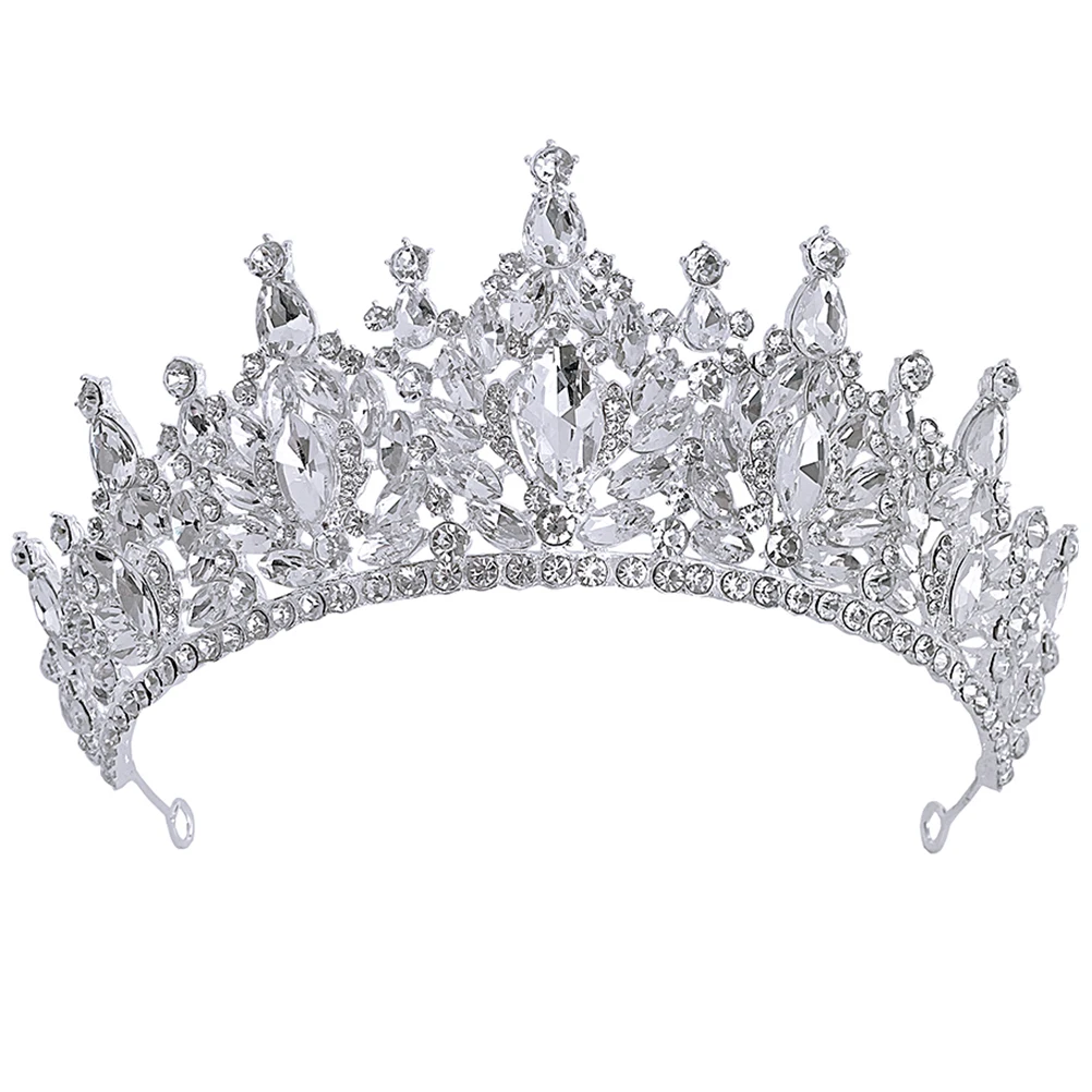 Elegant Bridal Crown Hair Accessories with Rhinestone for Wedding Bride Pageant Women Shiny Luxury Tiara Headpiece Gifts
Elegant Bridal Crown Hair Accessories with Rhinestone for Wedding Bride Pageant Women Shiny Luxury Tiara Headpiece Gifts