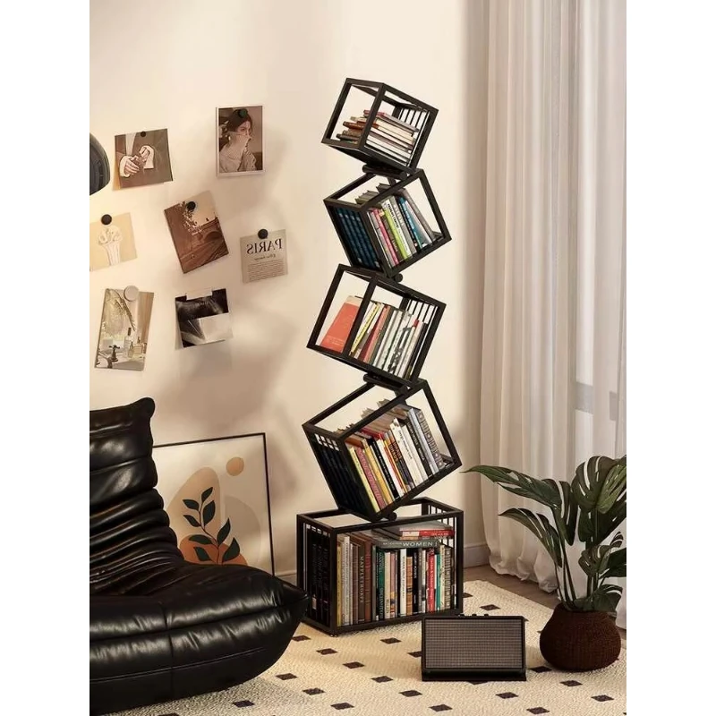 Creative Corner Bookshelf Independent Storage Shelf Wrought Iron Fashion Irregular Display Shelf Living Room Bookcase
Creative Corner Bookshelf Independent Storage Shelf Wrought Iron Fashion Irregular Display Shelf Living Room Bookcase