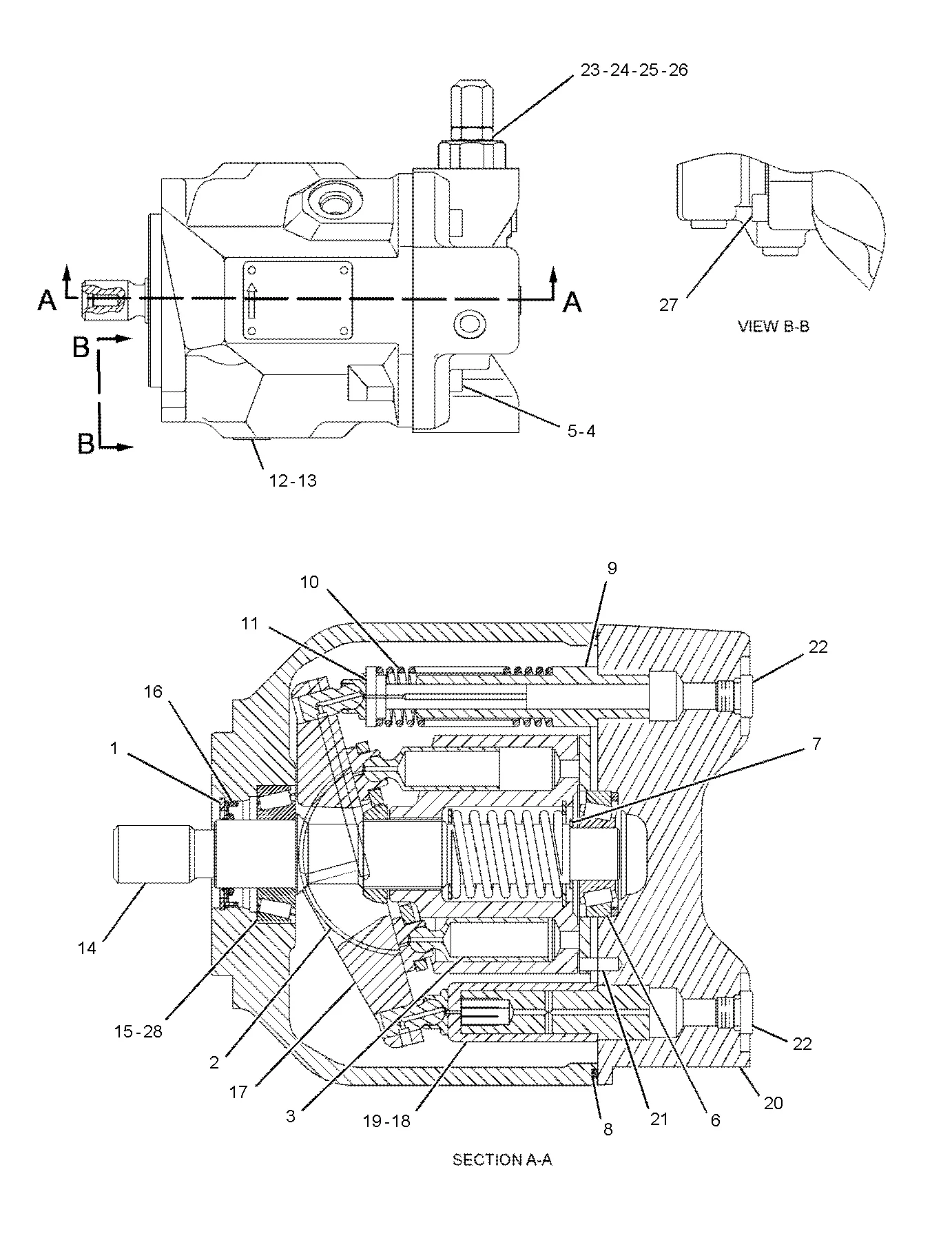 Hydraulic Piston Pump 202-1335 10R-0544 For Caterpillar 621G 623G 627G 631G 637G Wheeled Self-Propelled Loader
Hydraulic Piston Pump 202-1335 10R-0544 For Caterpillar 621G 623G 627G 631G 637G Wheeled Self-Propelled Loader