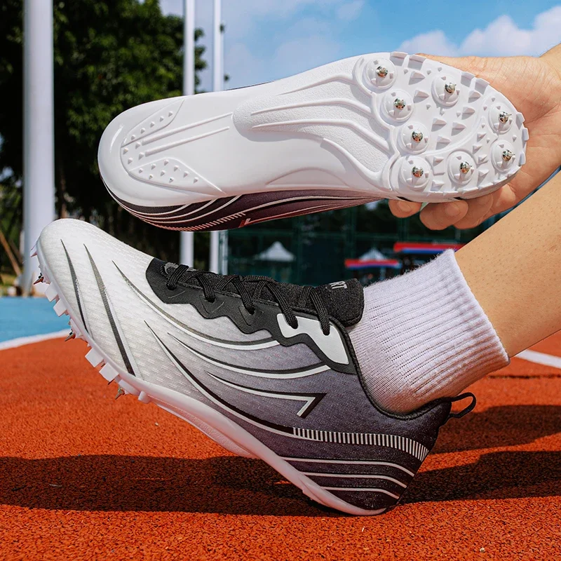 Professional Spikes Track And Field For Men Women Training Shoes Breathable Men's Athletics Sneakers Outdoor Nail Running Shoes
Professional Spikes Track And Field For Men Women Training Shoes Breathable Men's Athletics Sneakers Outdoor Nail Running Shoes