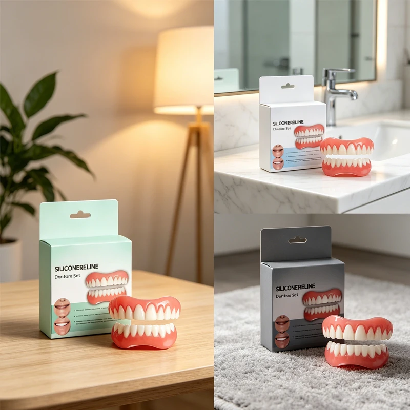 newSoft Silicone Snap On False Teeth Veneers Portable Upper Lower Fake Braces Comfortable Fit for Perfect Daily Smile ck848
newSoft Silicone Snap On False Teeth Veneers Portable Upper Lower Fake Braces Comfortable Fit for Perfect Daily Smile ck848