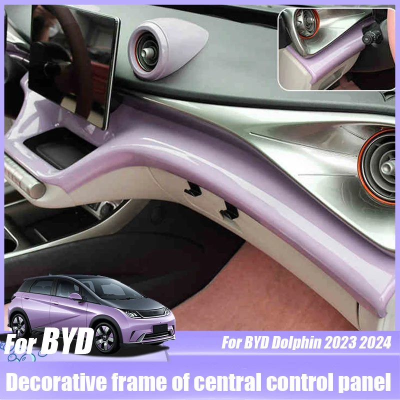 For BYD Dolphin 2023 2024 Central control large panel decorative protection frame sticker Automotive interior modification
For BYD Dolphin 2023 2024 Central control large panel decorative protection frame sticker Automotive interior modification