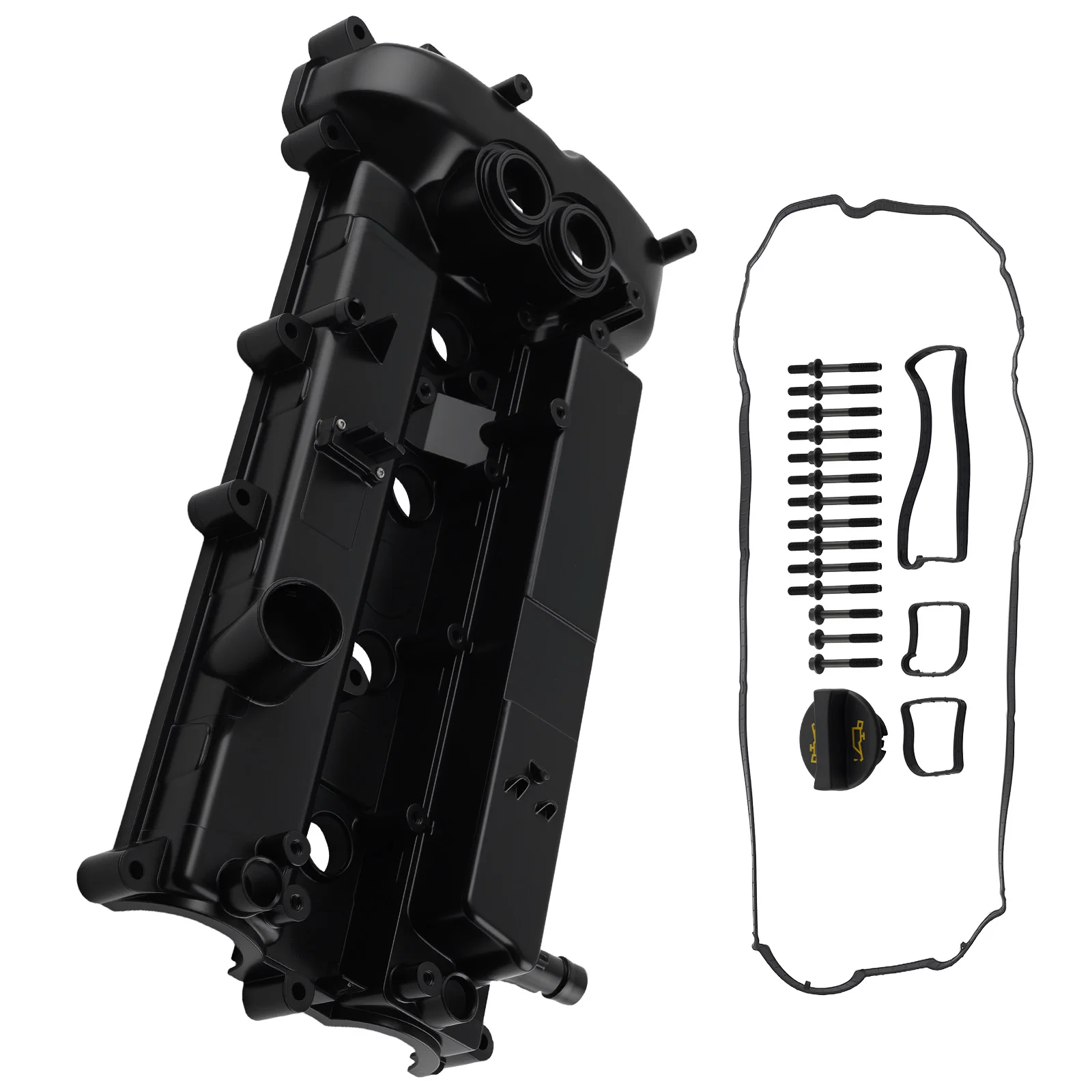 Valve Cover for Ford Edge/Explorer 2.0L 2.3L Turbo LR056035 w/ Gasket Black
Valve Cover for Ford Edge/Explorer 2.0L 2.3L Turbo LR056035 w/ Gasket Black