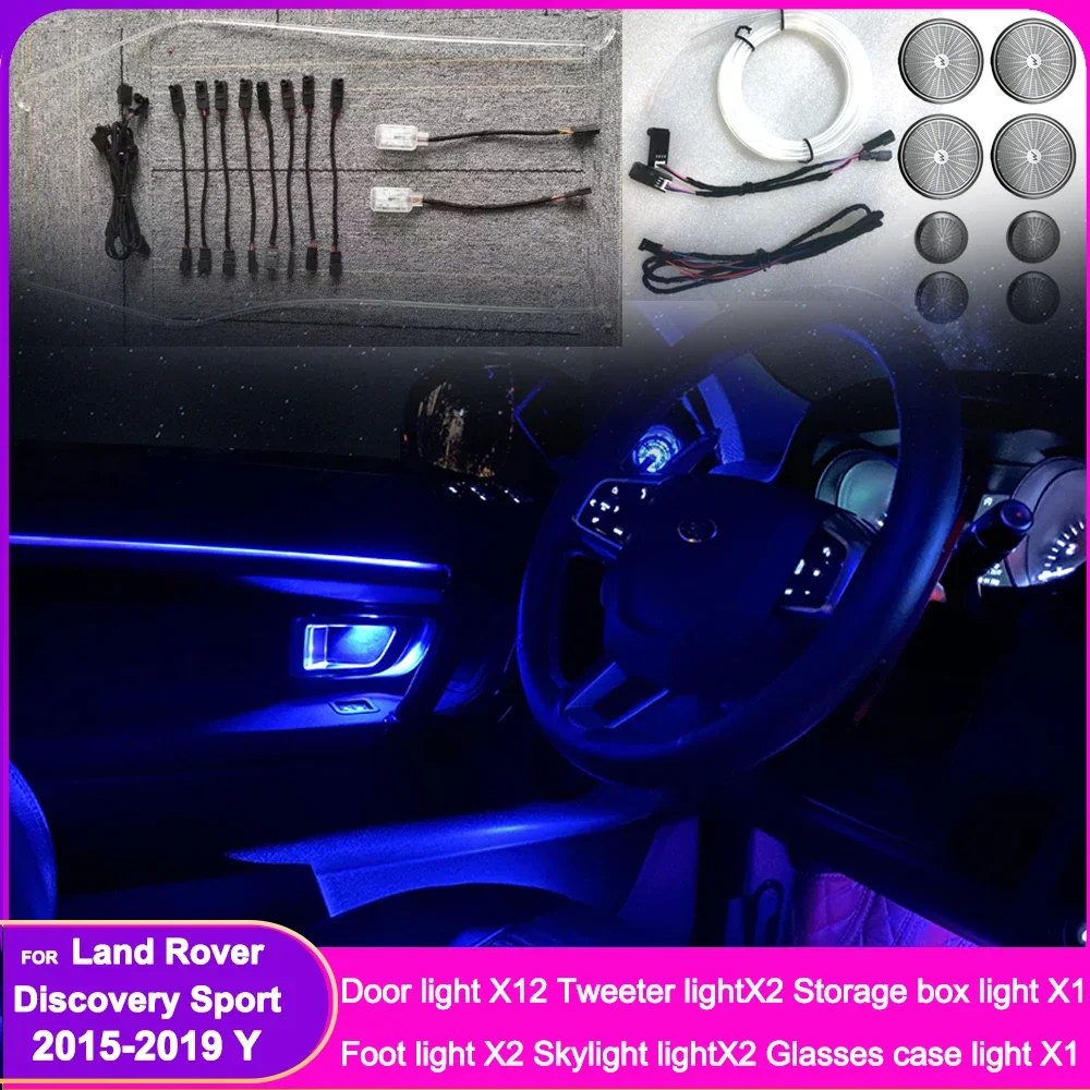 For Land Rover Discovery Sport 2015 16 17 20-2021 Inter Door Ambient Light Skylight Atmosphere Light Tweeter Control MMI Contro
For Land Rover Discovery Sport 2015 16 17 20-2021 Inter Door Ambient Light Skylight Atmosphere Light Tweeter Control MMI Contro