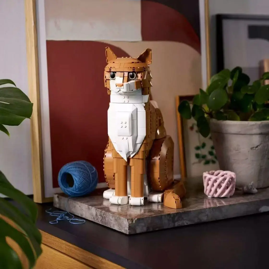 Newest Orange Cat Animal Model Building Blocks Bricks Cute Pet Cat Model Toys for Birthday Gifts
Newest Orange Cat Animal Model Building Blocks Bricks Cute Pet Cat Model Toys for Birthday Gifts