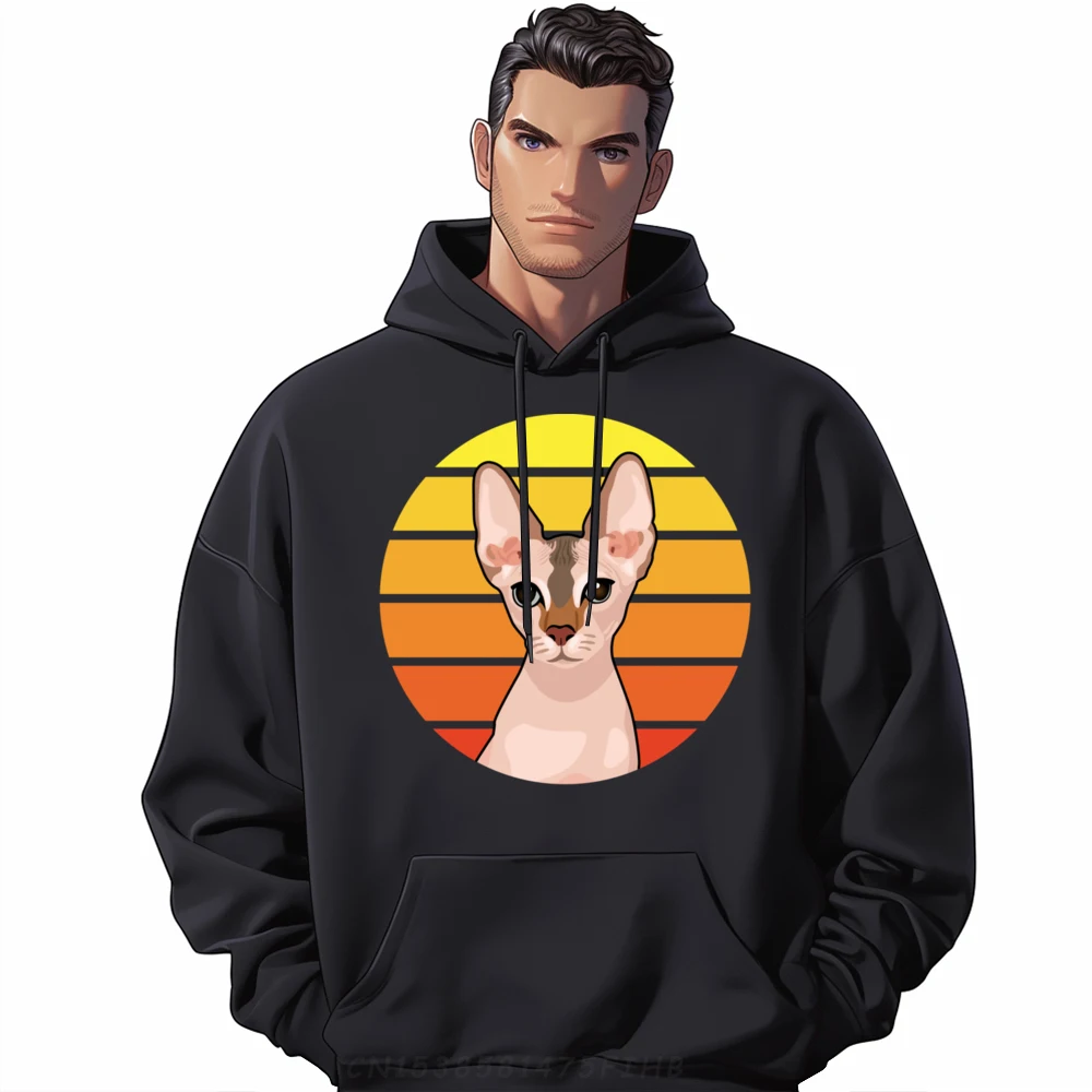 Sphynx Hairless Cat Lover Red And Black Graphic Hoodie Student Men's Hoodie Normal Christmas Sweater
Sphynx Hairless Cat Lover Red And Black Graphic Hoodie Student Men's Hoodie Normal Christmas Sweater