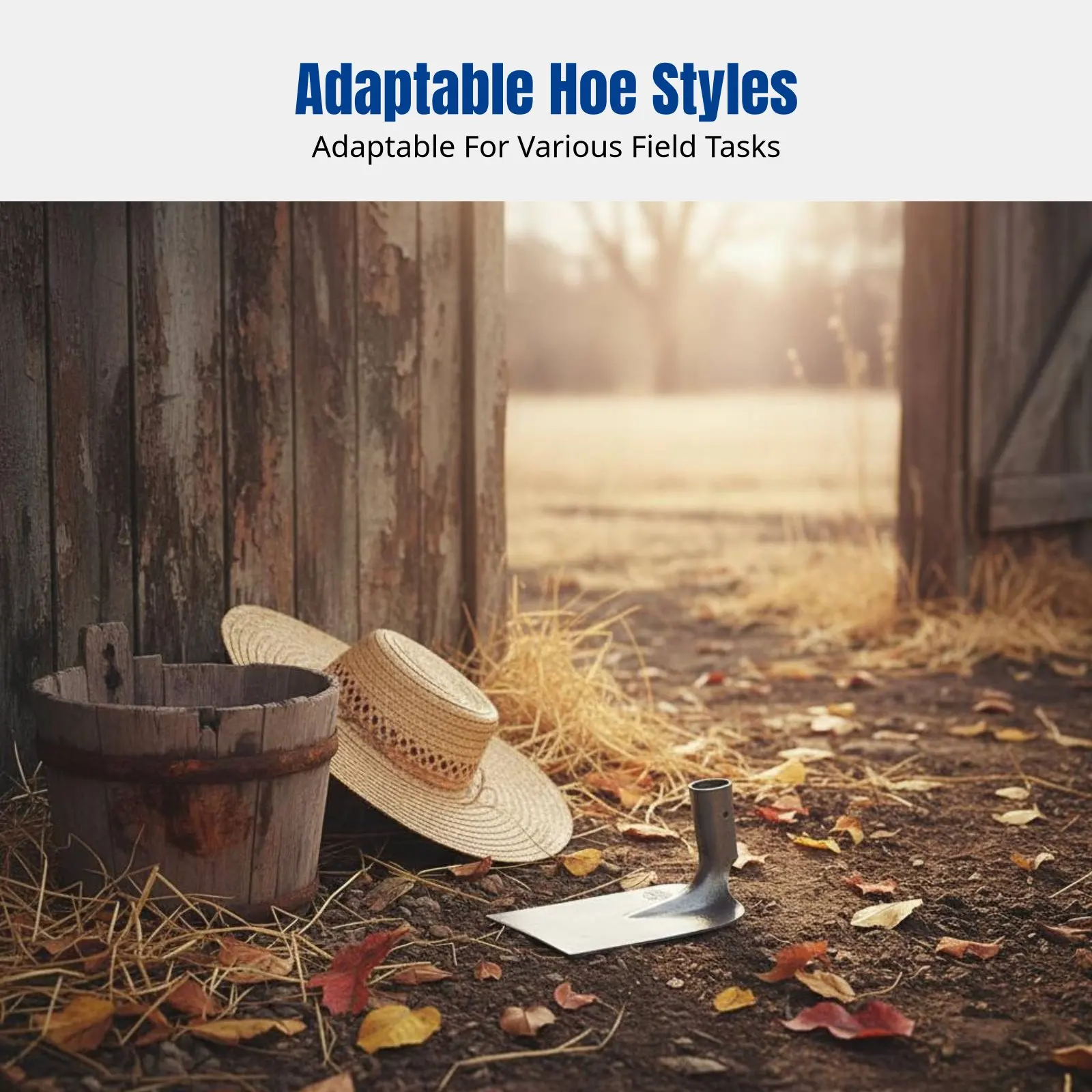 Tempered Hoe, Manganese Steel, Wide Classic Design, Suitable for Weeding, Digging, Multi-Scene Use
Tempered Hoe, Manganese Steel, Wide Classic Design, Suitable for Weeding, Digging, Multi-Scene Use