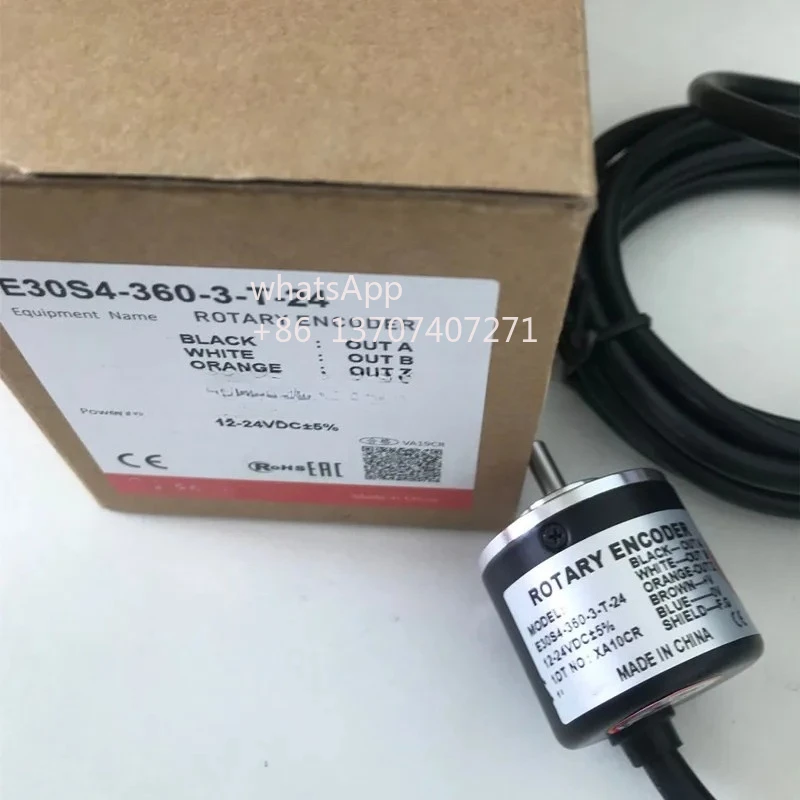 E30S4-100-3-T-24 60 200 360 1000 1024-6-L-24-N-V E30S4-100-3-T-1 E30S4--3-T-5 E30S4-3-N-24 Rotary Encoder
E30S4-100-3-T-24 60 200 360 1000 1024-6-L-24-N-V E30S4-100-3-T-1 E30S4--3-T-5 E30S4-3-N-24 Rotary Encoder