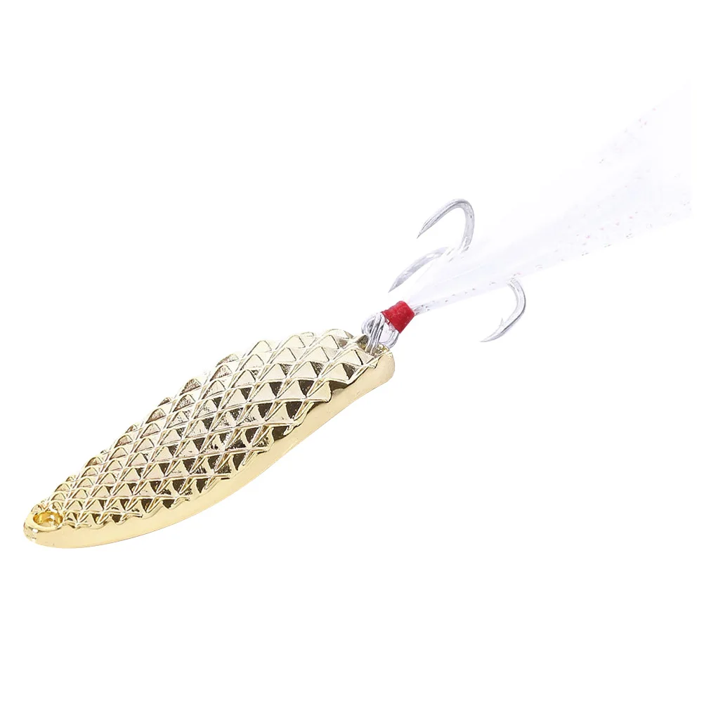 5 Pcs Metal Fishing Bait Pineapple Texture Hard Lure Reusable Long Term Reflect Light Fish Lures Kit Accessories Suite
5 Pcs Metal Fishing Bait Pineapple Texture Hard Lure Reusable Long Term Reflect Light Fish Lures Kit Accessories Suite