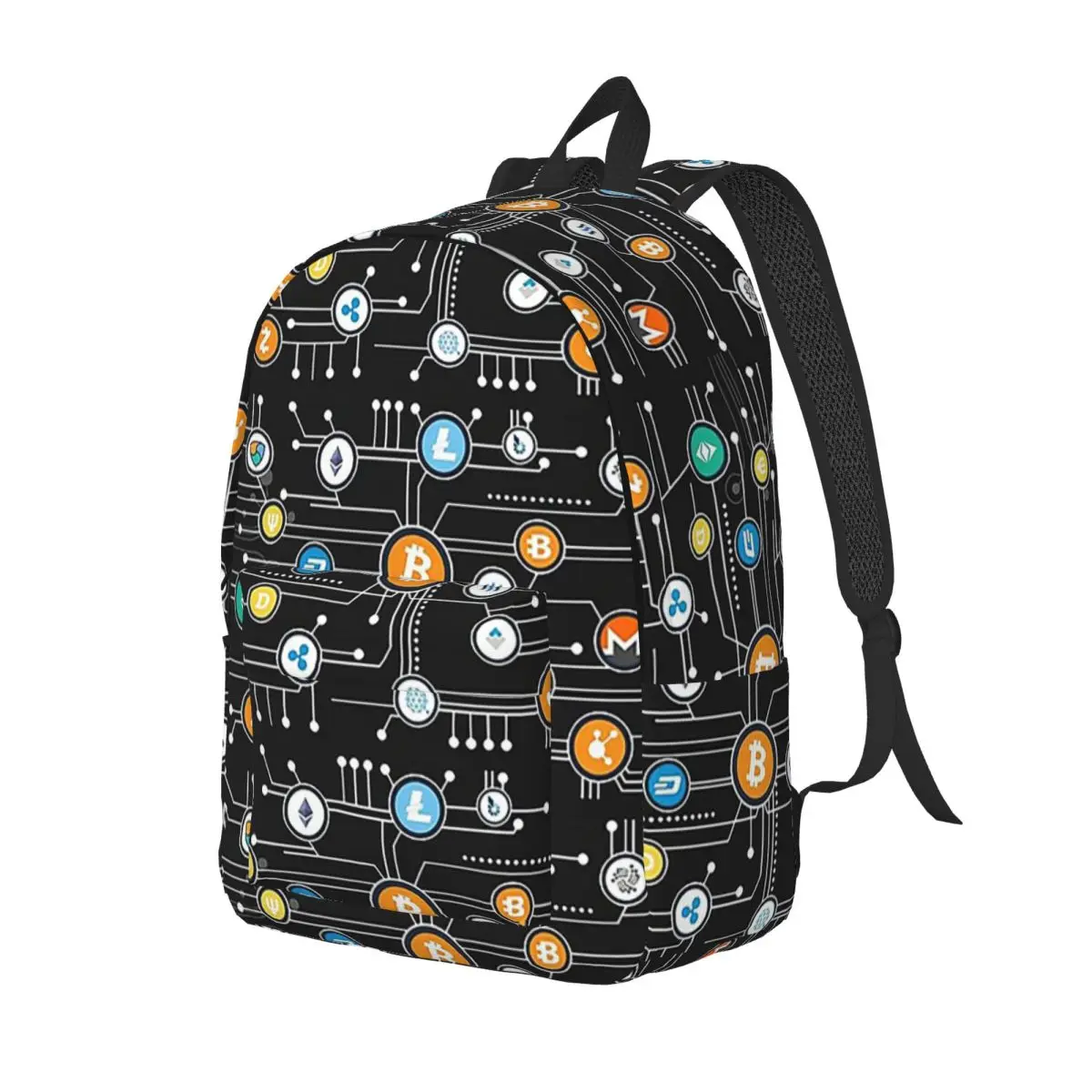 Cryptocurrency Bitcoin Cryptocurrency Altcoin Blockchain Logo Backpack Daypack LargeCapacity ChildrenBookBag School Bag Shoulder
Cryptocurrency Bitcoin Cryptocurrency Altcoin Blockchain Logo Backpack Daypack LargeCapacity ChildrenBookBag School Bag Shoulder