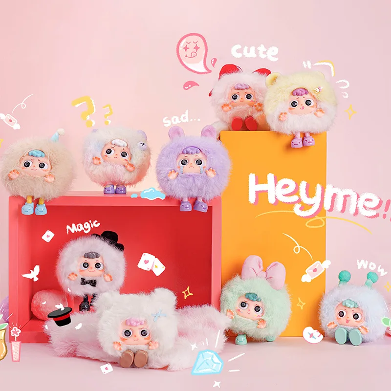 Baby Three Heyme Hi Spookie серии виниловая плюшевая кукла слепая коробка настольные аксессуары рюкзак кулон загадочная коробка коллекционный подарок 
Baby Three Heyme Hi Spookie серии виниловая плюшевая кукла слепая коробка настольные аксессуары рюкзак кулон загадочная коробка коллекционный подарок