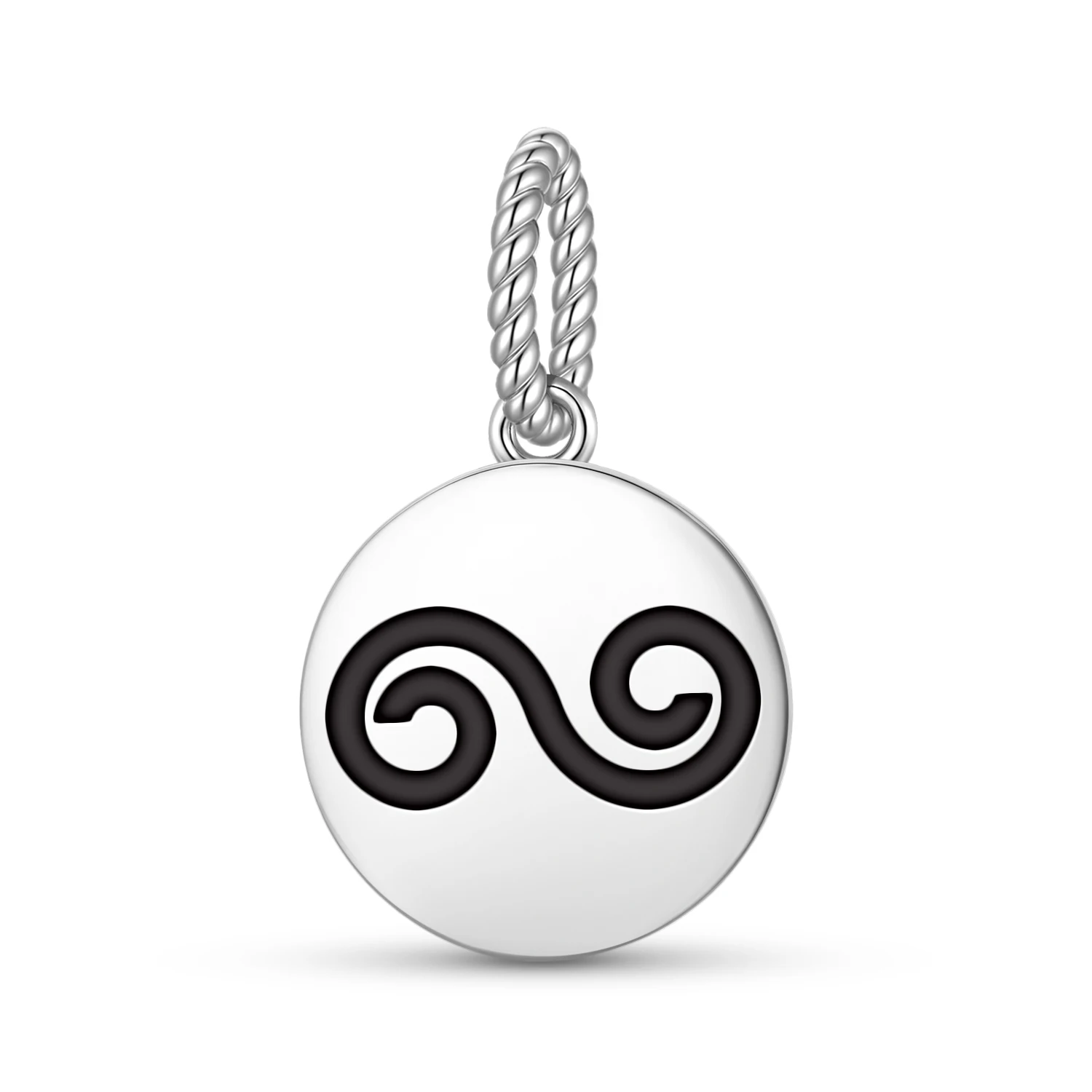 Celtic Double Spiral 925 Sterling Silver Charm Bead DIY Pendant Charm Fits Original Bracelet Jewelry Gift
Celtic Double Spiral 925 Sterling Silver Charm Bead DIY Pendant Charm Fits Original Bracelet Jewelry Gift