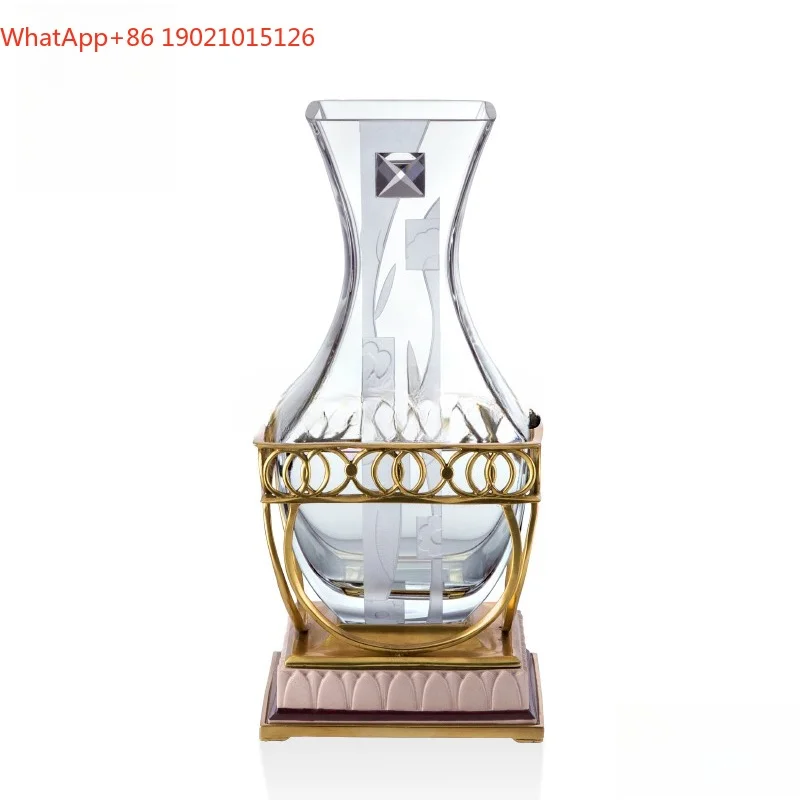 LXY Modern Light Luxury Crystal Glass Flower Vase Entrance Bogu Shelf Wine Cabinet Decoration
LXY Modern Light Luxury Crystal Glass Flower Vase Entrance Bogu Shelf Wine Cabinet Decoration