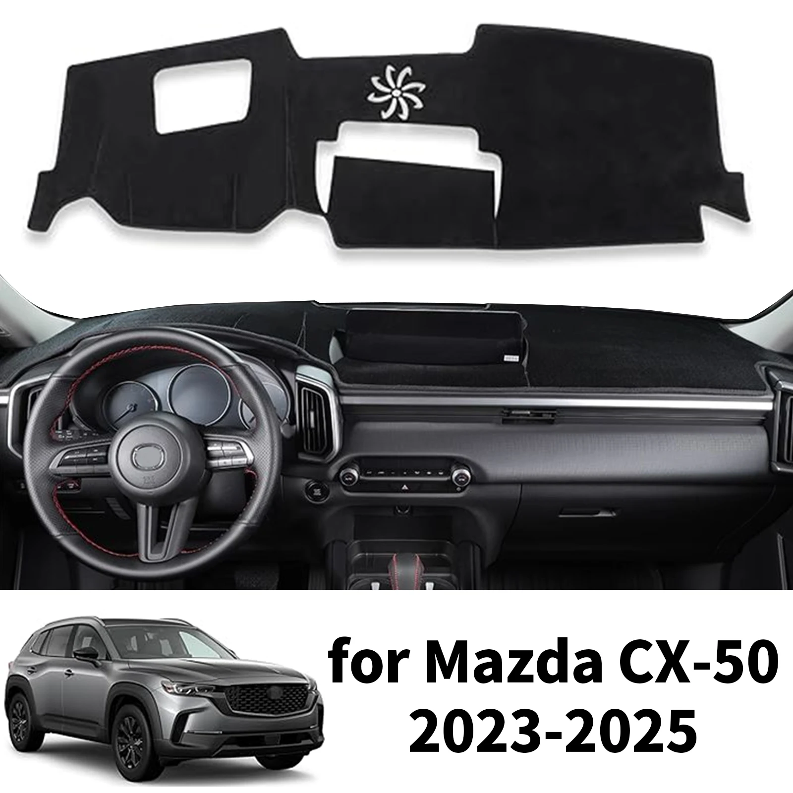 for Mazda CX-50 CX50 2025 2024 2023 Accessories Car Dashboard Mat Sunshade Protective Carpet Dash Mat Dashmat
for Mazda CX-50 CX50 2025 2024 2023 Accessories Car Dashboard Mat Sunshade Protective Carpet Dash Mat Dashmat