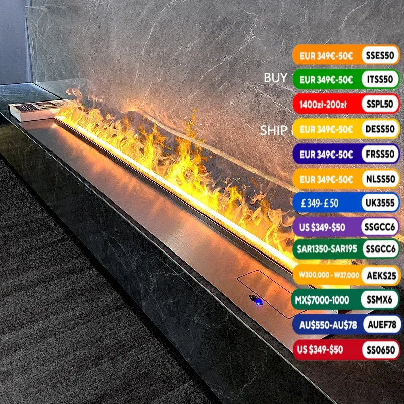 Luxury Steam Deck Fireplace Humidifier - 128 Color LED, Fireplace TV Stand, 6L Tank & Theater Sound Effect, Zen Home Decor
Luxury Steam Deck Fireplace Humidifier - 128 Color LED, Fireplace TV Stand, 6L Tank & Theater Sound Effect, Zen Home Decor