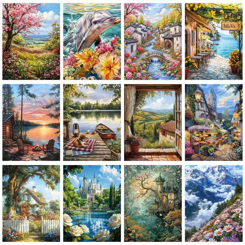 GATYZTORY Coloring By Number Tree Landscape Kits For Adults Handpainted On Canvas DIY Painting By Number Home Decor
GATYZTORY Coloring By Number Tree Landscape Kits For Adults Handpainted On Canvas DIY Painting By Number Home Decor