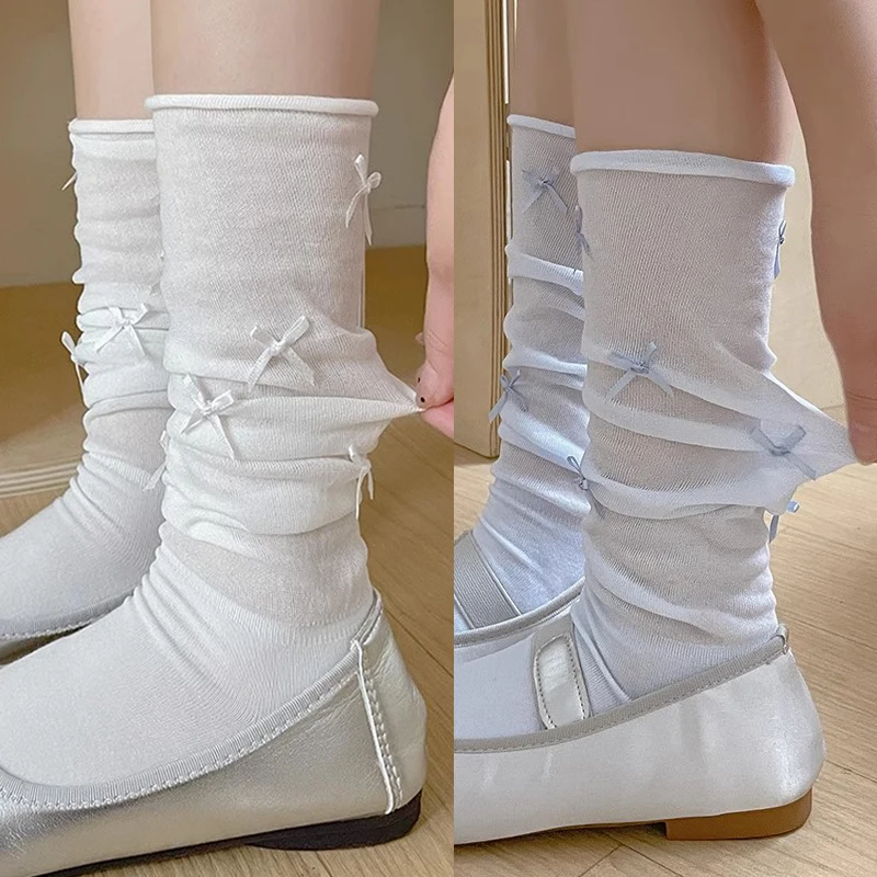 1/4pairs Lolita Bow Black White Socks JK Japanese Style Bandage Bowknot Kawaii Sock Women Sweet Girls Cute Cotton Long Socks Sox
1/4pairs Lolita Bow Black White Socks JK Japanese Style Bandage Bowknot Kawaii Sock Women Sweet Girls Cute Cotton Long Socks Sox