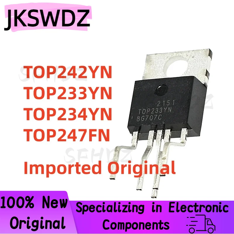 Imported Original 5/PCS TOP242YN TOP233YN TOP234YN TOP247FN Power management IC Best Quality In Stock
Imported Original 5/PCS TOP242YN TOP233YN TOP234YN TOP247FN Power management IC Best Quality In Stock