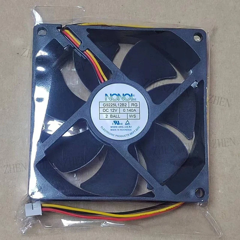 S New for NONOISE G9225L12B2 RG 12V 0.14A 3-Wire inverter fan#QW
S New for NONOISE G9225L12B2 RG 12V 0.14A 3-Wire inverter fan#QW