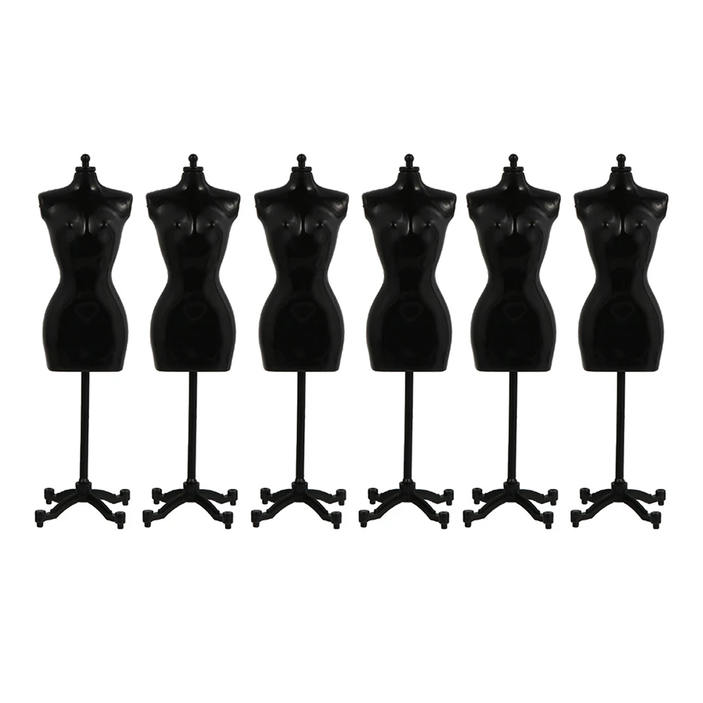 6 pcs Mini Clothes Mannequin Display Stand Plastic Dress Model Holder Hanger Smooth Surface Easy Clean Toy House
6 pcs Mini Clothes Mannequin Display Stand Plastic Dress Model Holder Hanger Smooth Surface Easy Clean Toy House