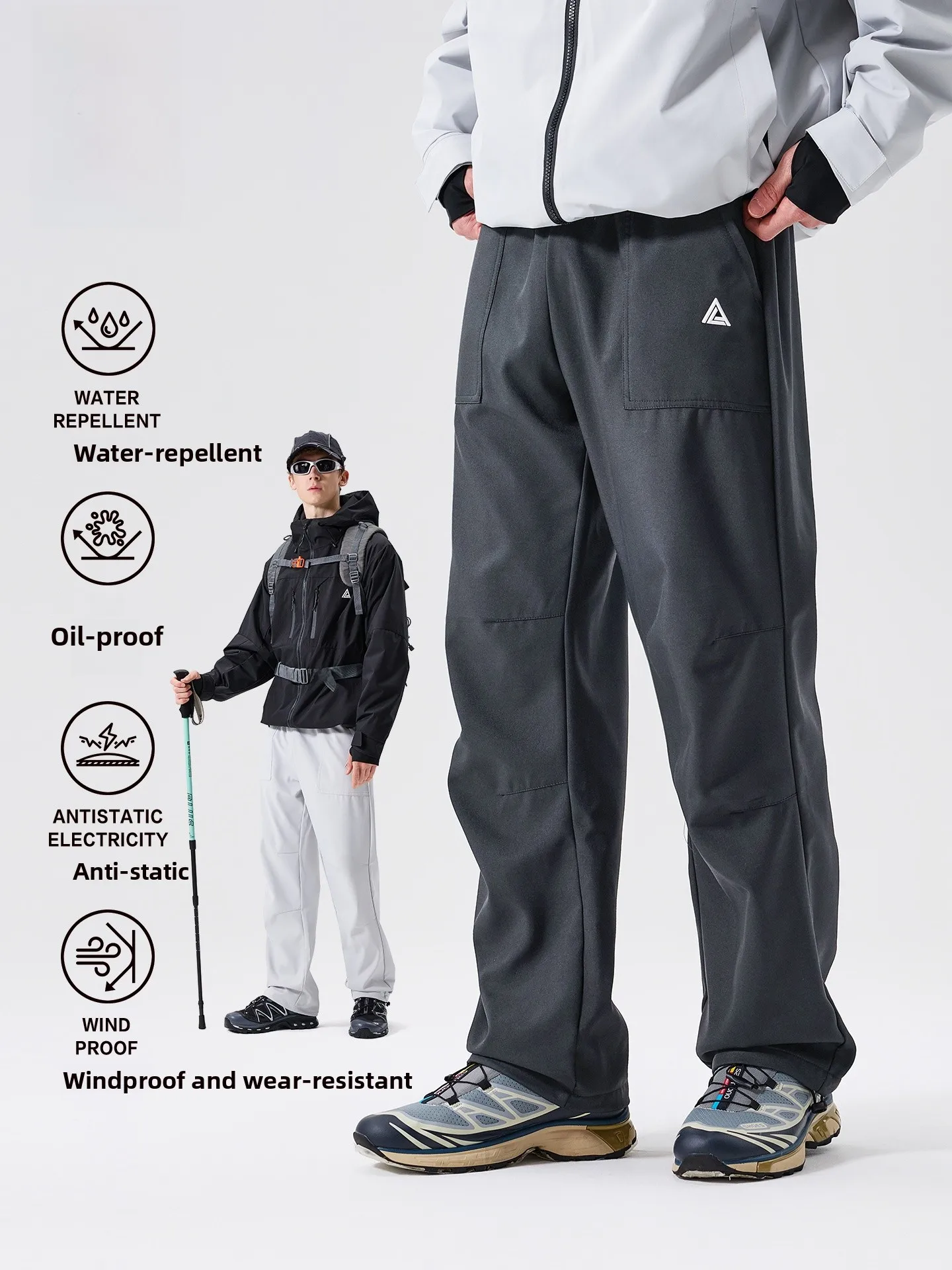 LAZY DAY Outdoor Climbing Three-Resistant Water-Proof Hiking Pants Men Autumn Wearable Straight Leg Workwear Trousers
LAZY DAY Outdoor Climbing Three-Resistant Water-Proof Hiking Pants Men Autumn Wearable Straight Leg Workwear Trousers