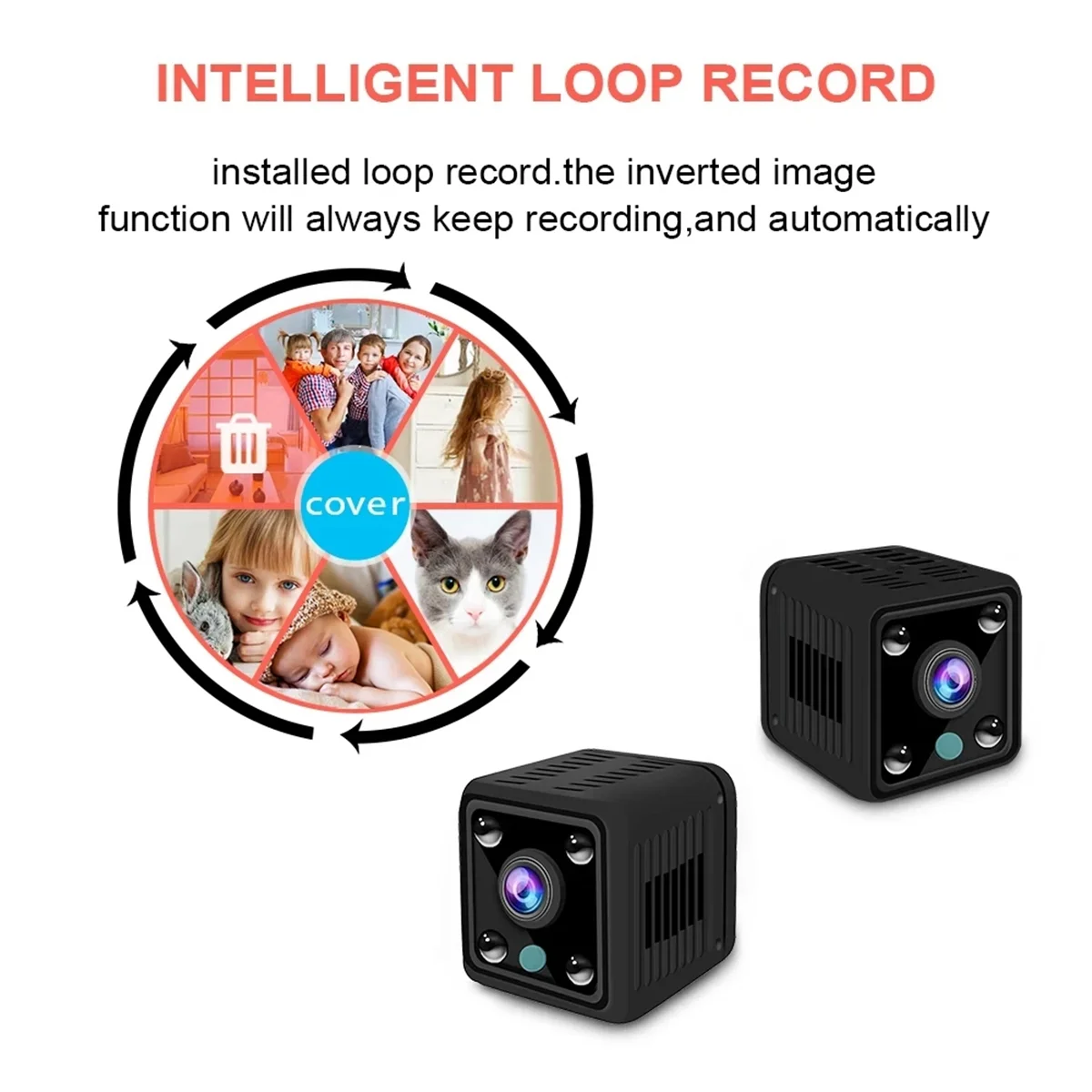 Камера 1080P Smart Life Беспроводная Wi-Fi камера удаленного монитора с батареей Видео Ночная камера домашней безопасности Богатая
Камера 1080P Smart Life Беспроводная Wi-Fi камера удаленного монитора с батареей Видео Ночная камера домашней безопасности Богатая