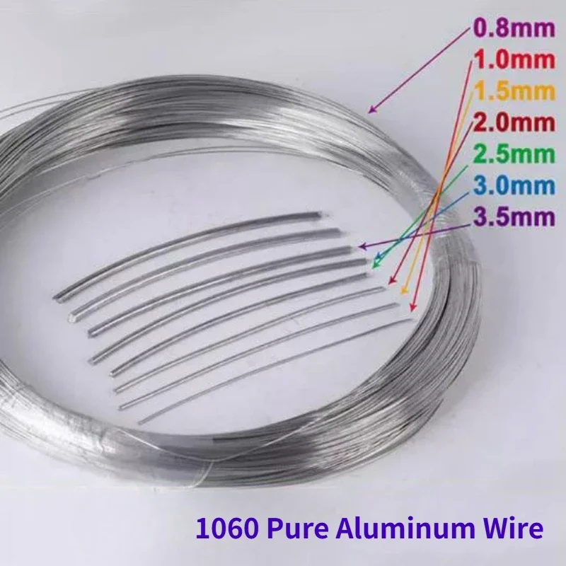 1060 Pure Aluminum Wire Soft Handmade Conductive Aluminum Wire Horticultural Aluminum Wire Diameter 0.6mm-8mm
1060 Pure Aluminum Wire Soft Handmade Conductive Aluminum Wire Horticultural Aluminum Wire Diameter 0.6mm-8mm