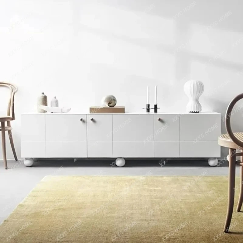 HMJc Modern minimalist light luxury minimalist TV cabinet paint floor cabinet storage post-modern fashion
HMJc Modern minimalist light luxury minimalist TV cabinet paint floor cabinet storage post-modern fashion