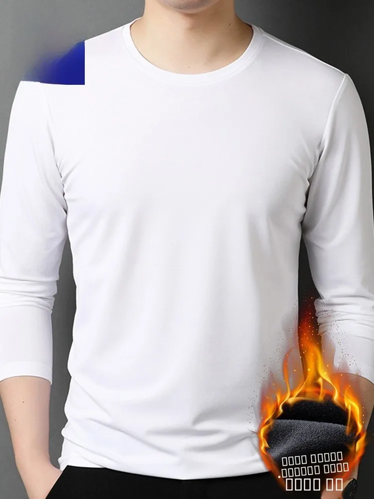 Rn Modal Cotton Long Sve T-irt Men's round Ne Fce Lined Thiened Autumn Winter Faion Casual Base irt
Rn Modal Cotton Long Sve T-irt Men's round Ne Fce Lined Thiened Autumn Winter Faion Casual Base irt