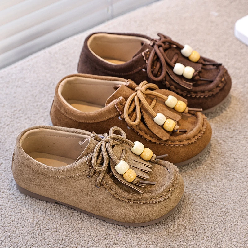 2025 New Children's Shoes for Girl Spring Autumn Retro Tassel Kids Leather Shoes Fashion Versatile Toddlers Causal Shoes Soft
2025 New Children's Shoes for Girl Spring Autumn Retro Tassel Kids Leather Shoes Fashion Versatile Toddlers Causal Shoes Soft
