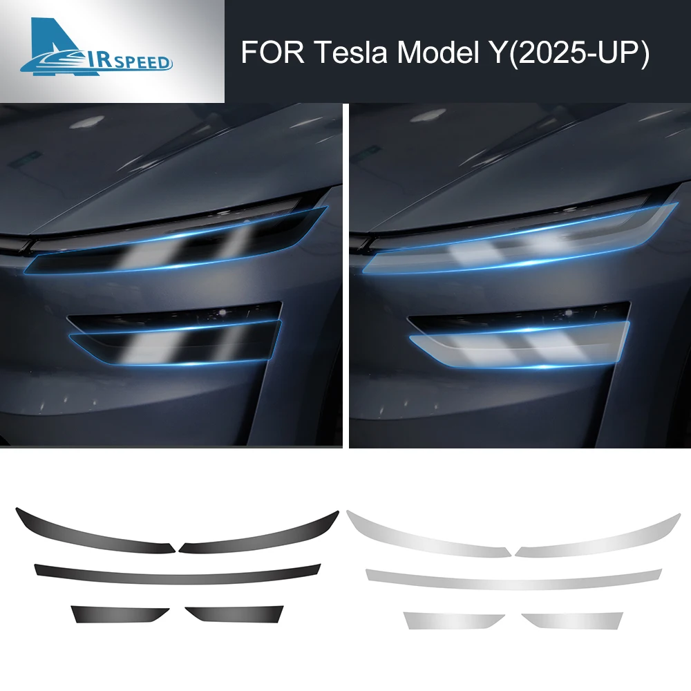 PPF Car Paint Protection Headlight Film For Tesla Model Y Juniper 2025-up Transparent Protective B-pillar Tail light Film
PPF Car Paint Protection Headlight Film For Tesla Model Y Juniper 2025-up Transparent Protective B-pillar Tail light Film