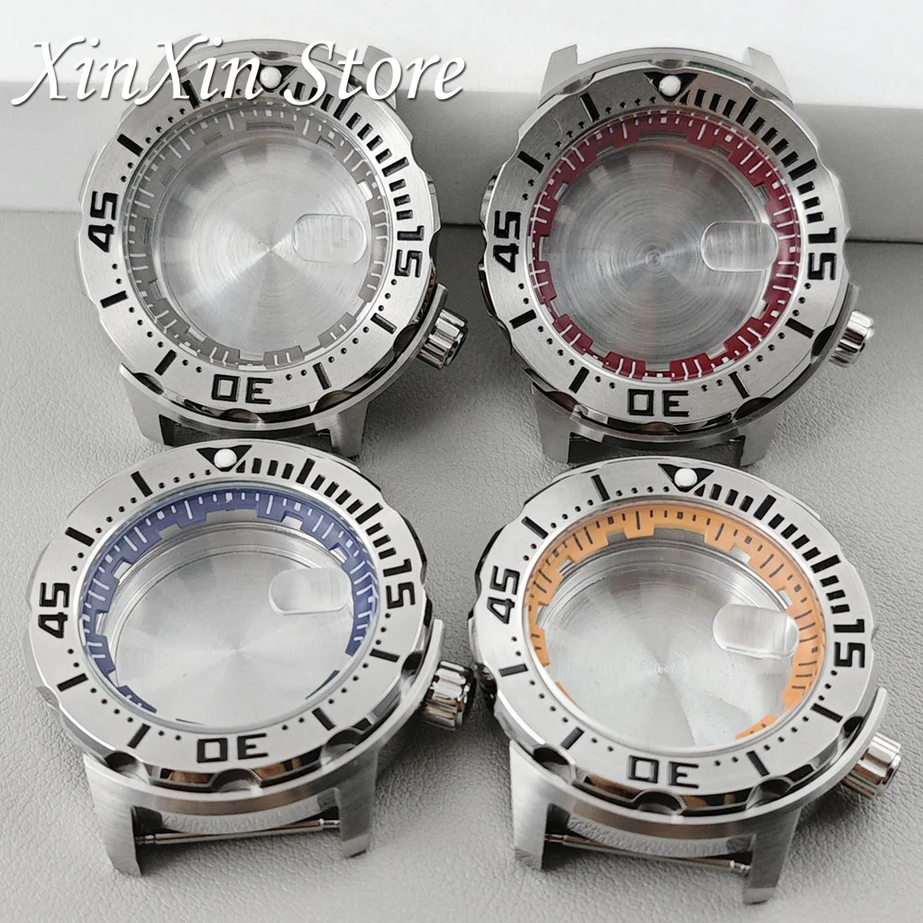 43 мм S Корона Серебряный корпус для часов из нержавеющей стали Monster Diving Case 3,8 Винтовая заводная головка для механизма NH34 NH35 NH36 NH38 NH70 4R35
43 мм S Корона Серебряный корпус для часов из нержавеющей стали Monster Diving Case 3,8 Винтовая заводная головка для механизма NH34 NH35 NH36 NH38 NH70 4R35