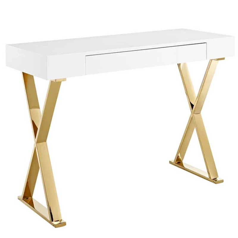 office Furniture modern wooden executive office desk luxury office table Steel Leg computer table
office Furniture modern wooden executive office desk luxury office table Steel Leg computer table
