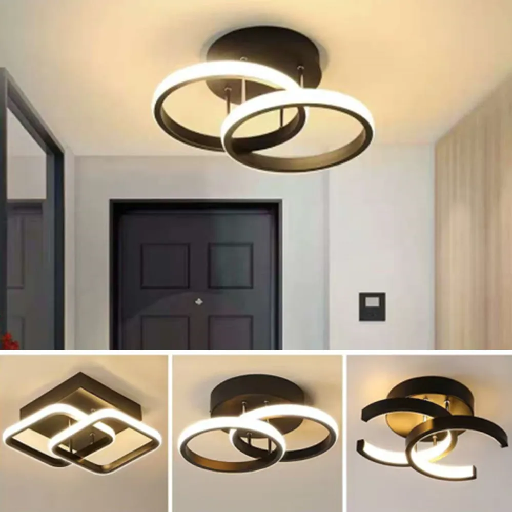 LED Aisle Ceiling Lights Modern Chandelier Three Colors Lamp Minimalist Lamps For Bedroom Light Surface Installation wall lamp
LED Aisle Ceiling Lights Modern Chandelier Three Colors Lamp Minimalist Lamps For Bedroom Light Surface Installation wall lamp