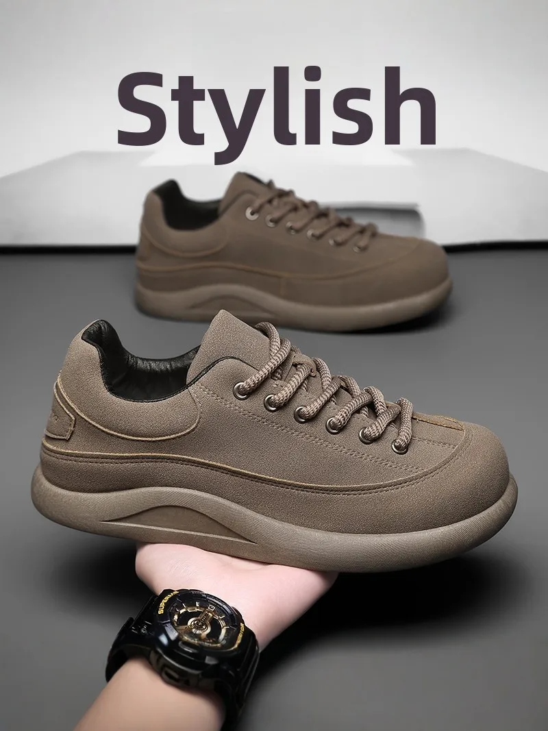 Casual Driving Men's Shoes 2026 New Summer Trend Brand High-End Feeling Sport Leisure Flock Leather Shoes Soft Bottom
Casual Driving Men's Shoes 2026 New Summer Trend Brand High-End Feeling Sport Leisure Flock Leather Shoes Soft Bottom