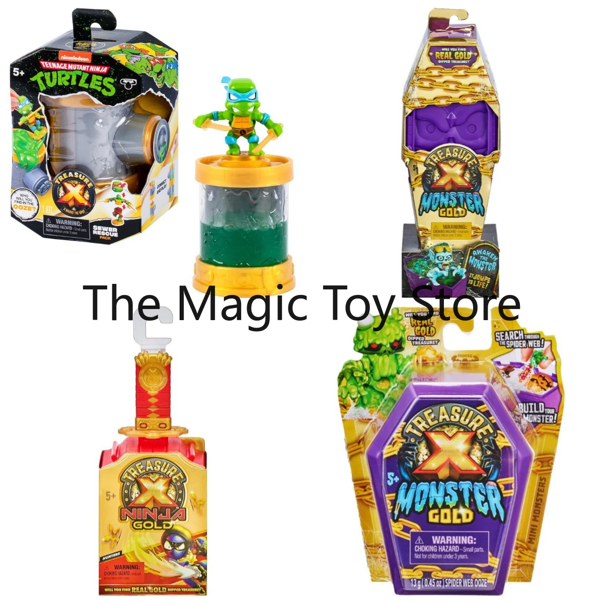 Original Treasure X Teenage Mutant Ninja Turtles: Vampire Gold Treasure Alien Surprise Blind Box Toy Collection Gift
Original Treasure X Teenage Mutant Ninja Turtles: Vampire Gold Treasure Alien Surprise Blind Box Toy Collection Gift