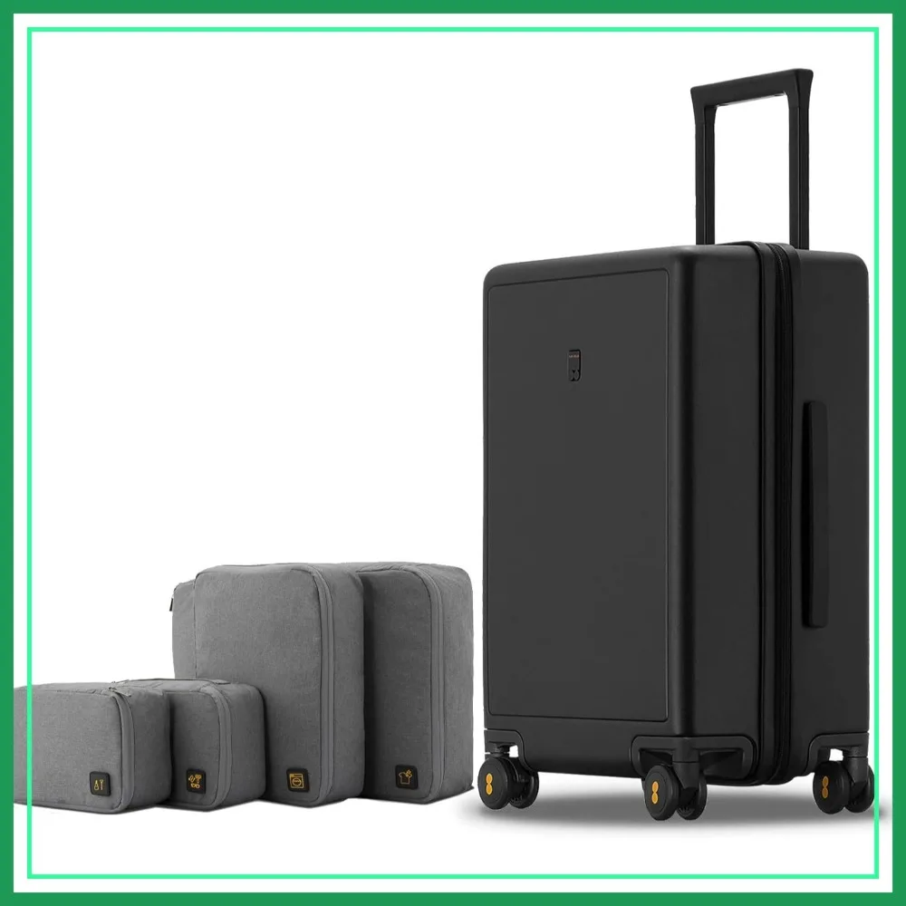 20 Inch Carry on Luggage, Hardside Suitcase with Wheels & TSA Lock, Lightweight Travel Bag
20 Inch Carry on Luggage, Hardside Suitcase with Wheels & TSA Lock, Lightweight Travel Bag
