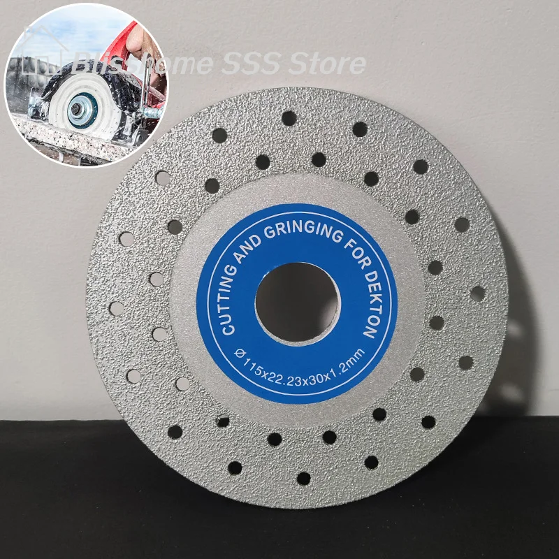 【S】1Pcs Wet And Dry Use For Ceramics And Granite Tiles 115mm Heavy-Duty Diamond Cutting Saw For Various Applications
【S】1Pcs Wet And Dry Use For Ceramics And Granite Tiles 115mm Heavy-Duty Diamond Cutting Saw For Various Applications