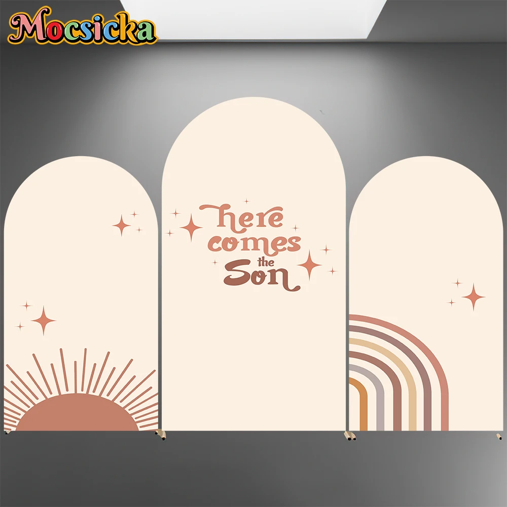 Mocsicka Custom Arch Backdrop Cover Elastic Double-Faced Baby Boy Happy Birthday Baptism Arched Background Sun Beige Party Decor
Mocsicka Custom Arch Backdrop Cover Elastic Double-Faced Baby Boy Happy Birthday Baptism Arched Background Sun Beige Party Decor