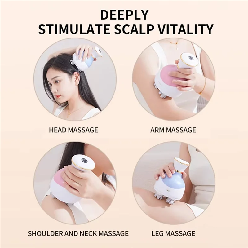 ABMK Wireless Electric Multifunction Massager - Scalp Kneading For Hair Growth, Shoulder Vibration Therapy
ABMK Wireless Electric Multifunction Massager - Scalp Kneading For Hair Growth, Shoulder Vibration Therapy