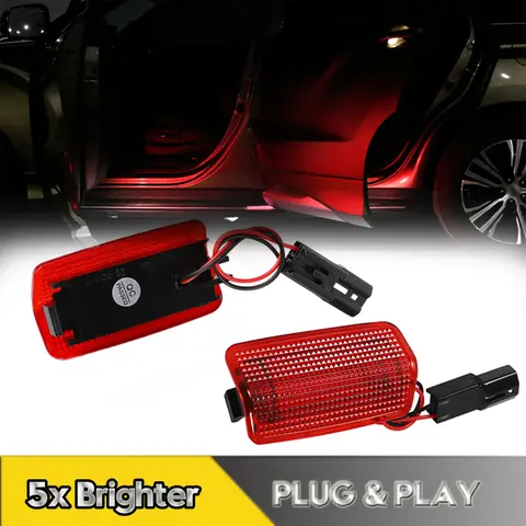 2Pcs Für Lexus IST LX LS GX RC ES RX Serie LED Auto Tür Licht Courtesy Lampen Für Toyota Corolla land Cruiser Camry Crown Reiz