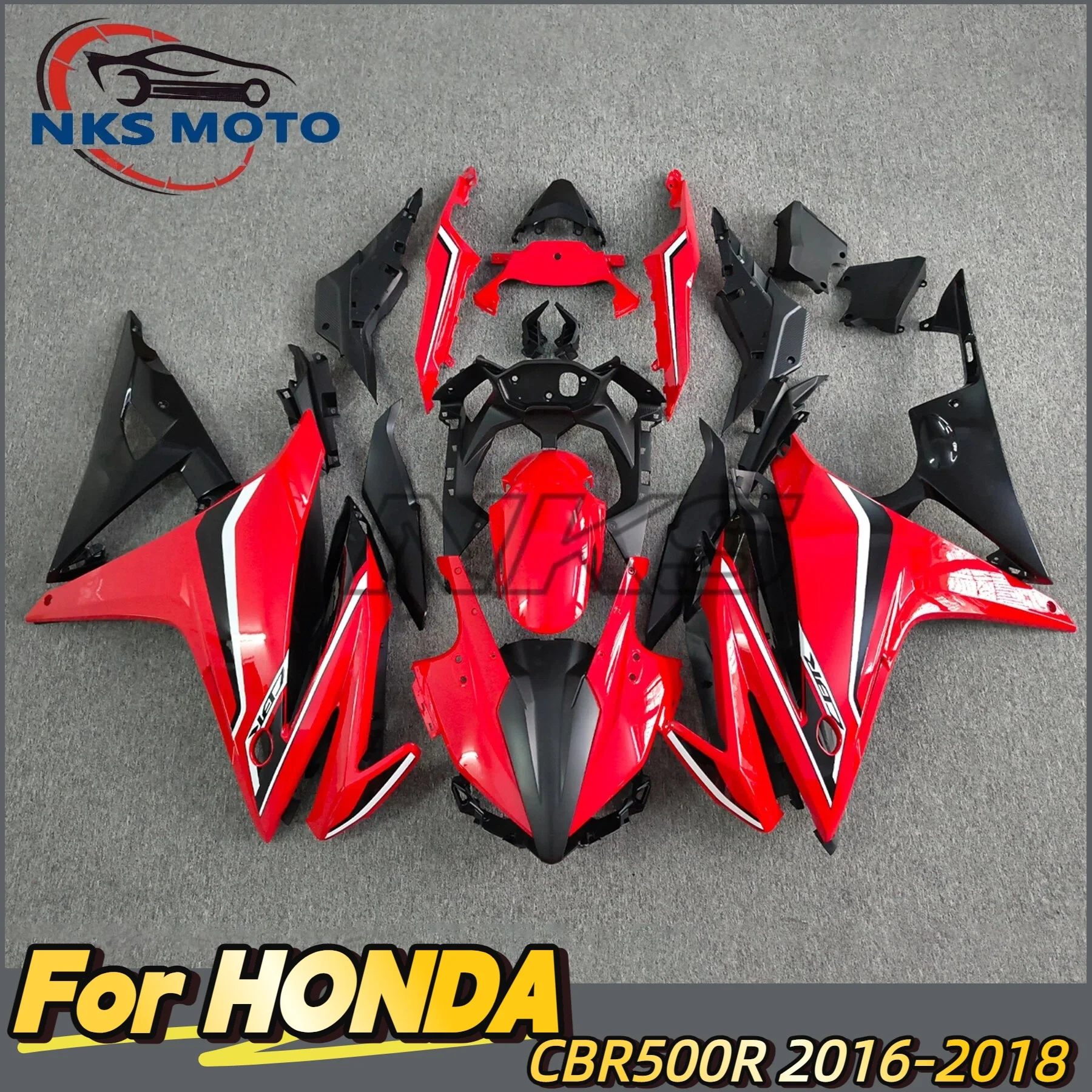 Motorcycle Full Body Kit Fairing For Honda CBR500R CBR 500R CBR500 R 2016 2017 2018 ABS Injection Molding
Motorcycle Full Body Kit Fairing For Honda CBR500R CBR 500R CBR500 R 2016 2017 2018 ABS Injection Molding