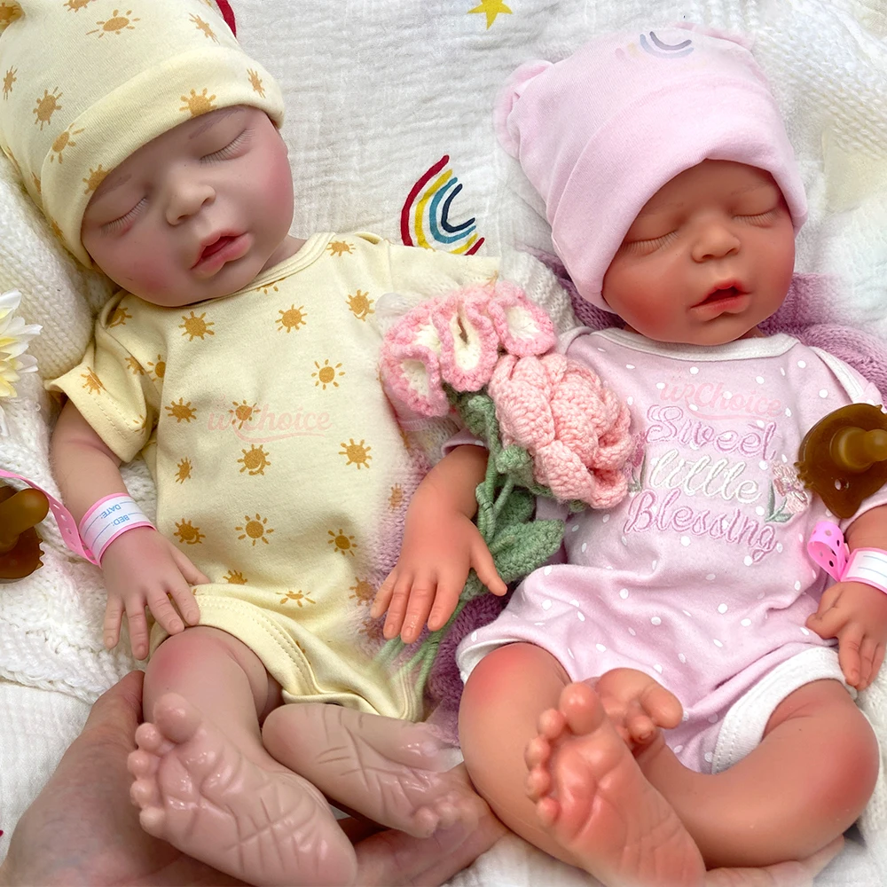 Realistic Full Silicone 45cm Reborn Baby Girl Open Mouth Washable Newborn Model Anatomically Correct Doll for Parenting Practice
Realistic Full Silicone 45cm Reborn Baby Girl Open Mouth Washable Newborn Model Anatomically Correct Doll for Parenting Practice