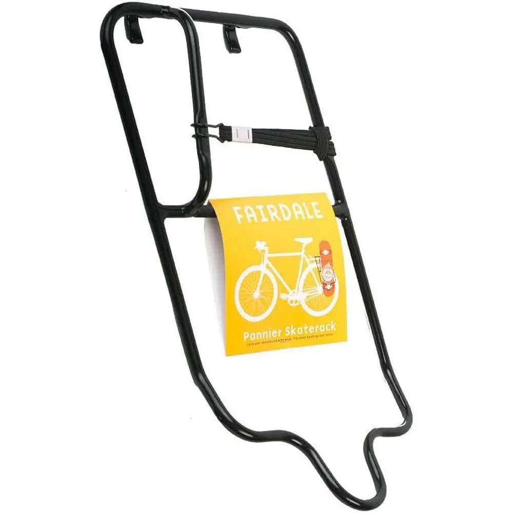 Black Skateboard Padded Pannier Rack
Black Skateboard Padded Pannier Rack