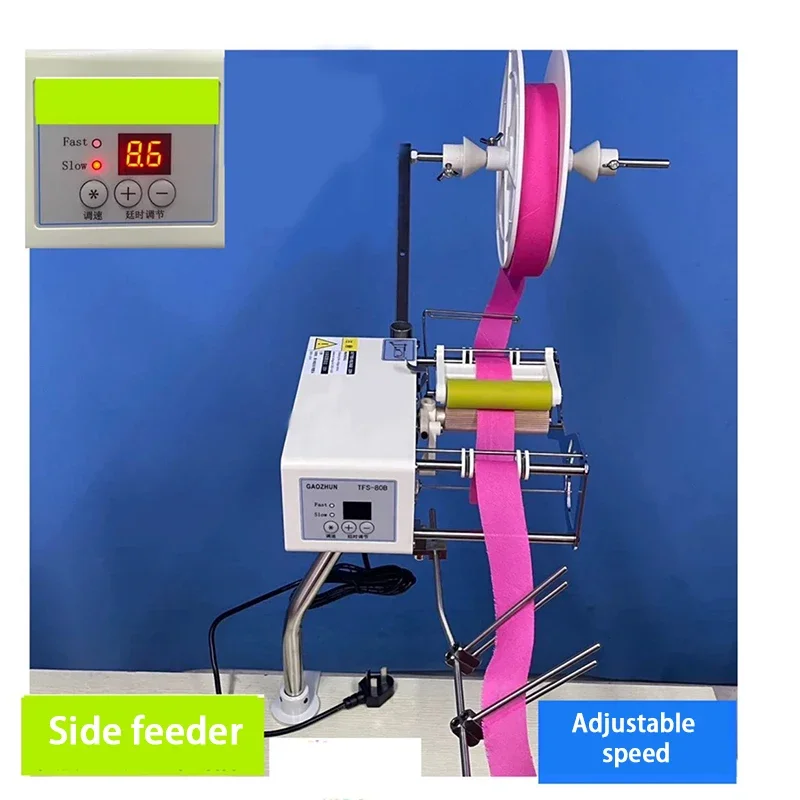 Elastic Tape Feeder Up & Side Feed Device with Shake Pulley for Sewing Bra, Briefs, Swimwear & Underwear Elastic Straps
Elastic Tape Feeder Up & Side Feed Device with Shake Pulley for Sewing Bra, Briefs, Swimwear & Underwear Elastic Straps