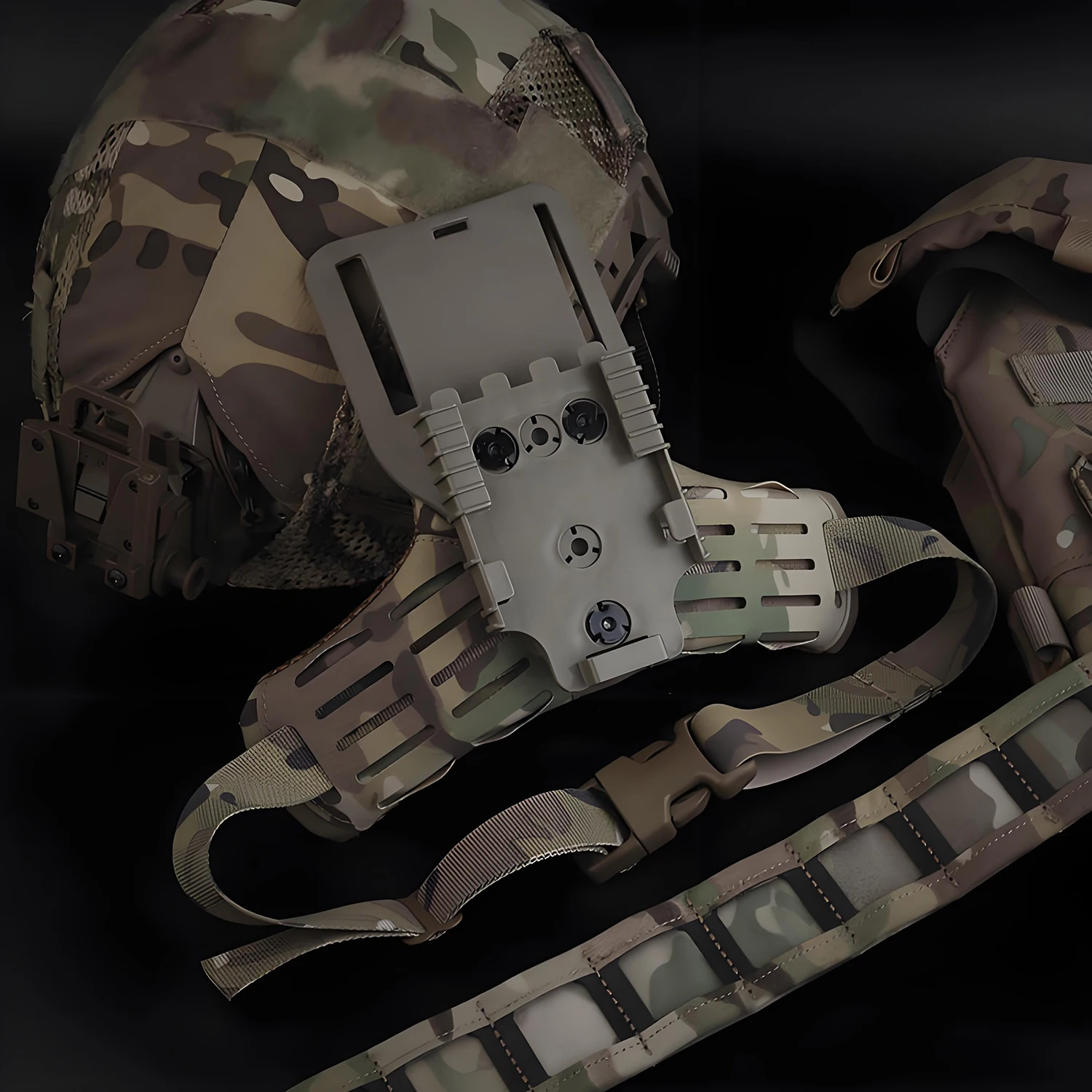 ARC Holster Thigh Plate with Soft Sponge & MOLLE Panels for RTI Mount Platform
ARC Holster Thigh Plate with Soft Sponge & MOLLE Panels for RTI Mount Platform