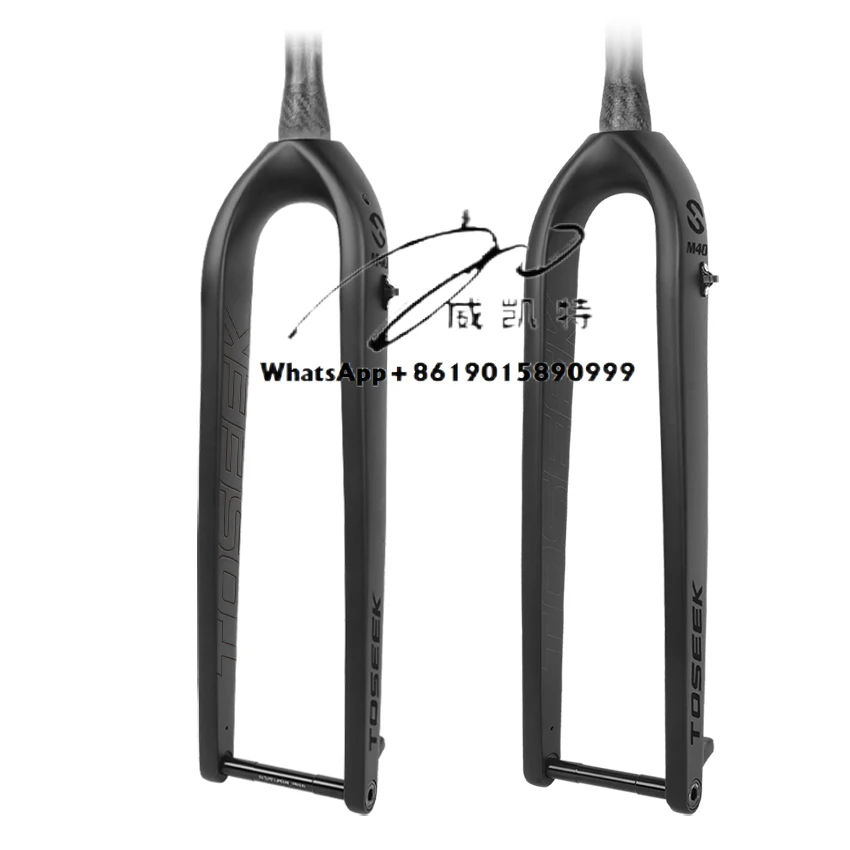 TOSEEK M40 Carbon MTB Bike Front Fork 27.5/29er Integration Thru Axle Fork 15x100mm Carbon Mountain Bicycle Fork
TOSEEK M40 Carbon MTB Bike Front Fork 27.5/29er Integration Thru Axle Fork 15x100mm Carbon Mountain Bicycle Fork